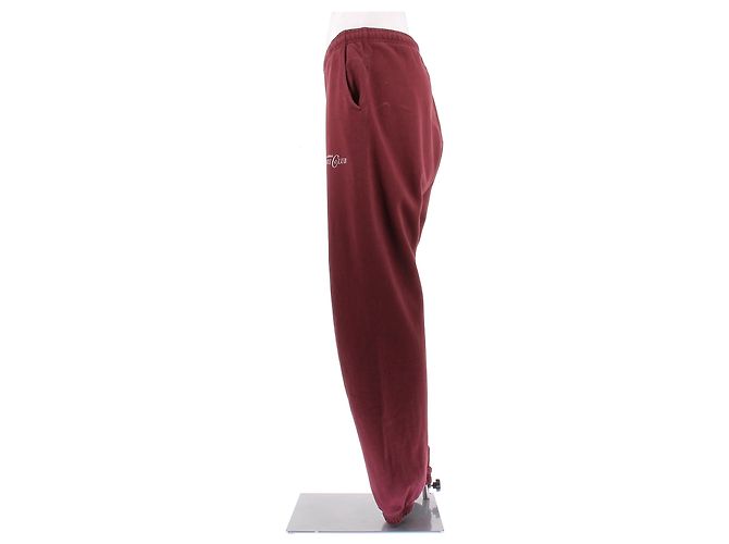 Autre Marque Pantaloni jogging rossi FREE CITY cotone S Rosso - vista 4