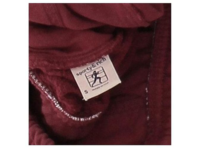 Autre Marque Pantaloni jogging rossi FREE CITY cotone S Rosso - vista 5