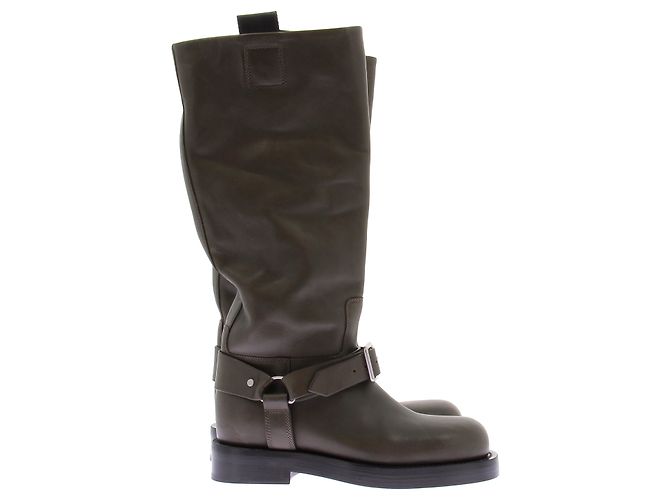 Botines Burberry de piel caqui talla 38 - vista 4