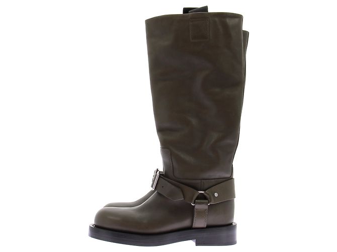 Botines Burberry de piel caqui talla 38 - vista 5