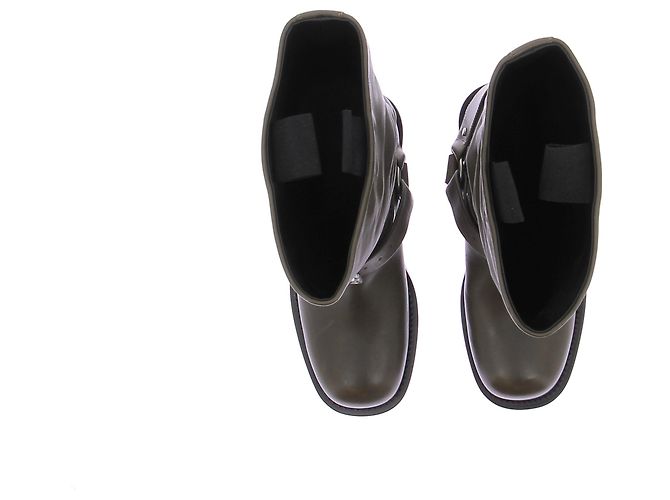 Botines Burberry de piel caqui talla 38 - vista 6