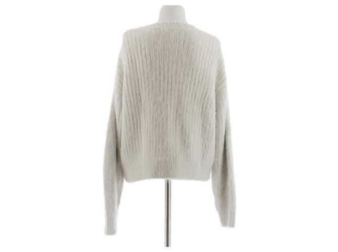 Calvin Klein Cardigan Weiß Polyester Größe S - Ansicht 2