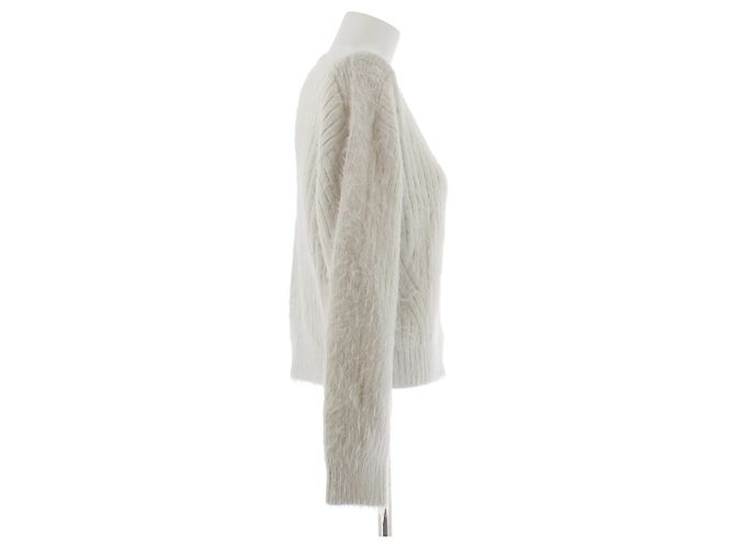 Calvin Klein Cardigan Weiß Polyester Größe S - Ansicht 3