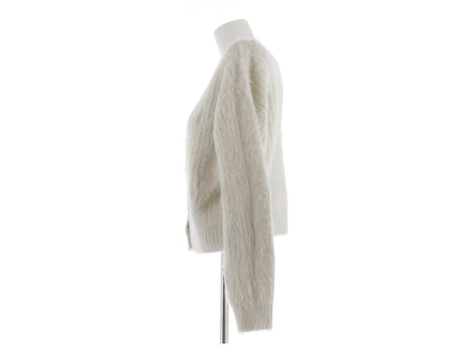 Calvin Klein Cardigan Weiß Polyester Größe S - Ansicht 4