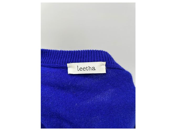 Leetha Suéter de cashmere Azul - vista 5