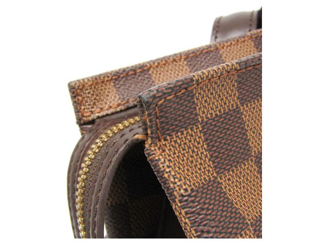 Borsa a spalla Chelsea Damier Louis Vuitton Donna Marrone, Ebano - vista 10