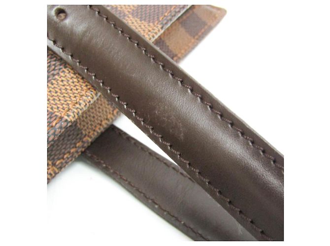 Borsa a spalla Chelsea Damier Louis Vuitton Donna Marrone, Ebano - vista 13