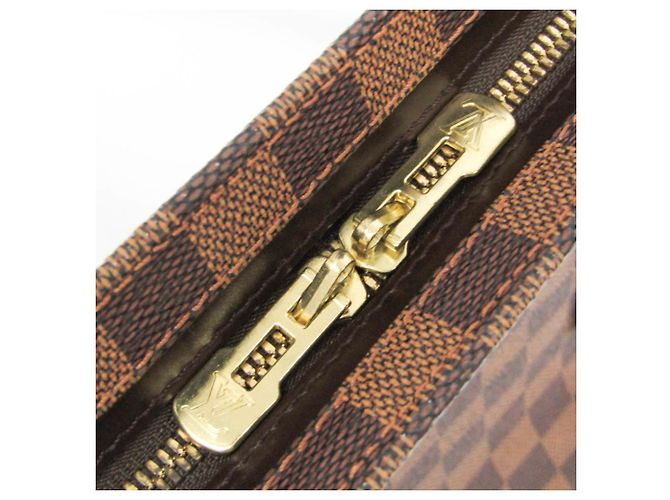 Borsa a spalla Chelsea Damier Louis Vuitton Donna Marrone, Ebano - vista 15