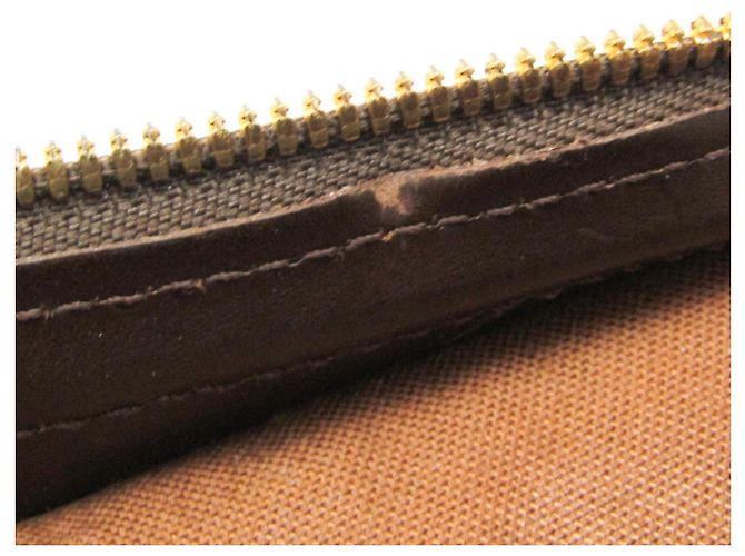 Borsa a spalla Chelsea Damier Louis Vuitton Donna Marrone, Ebano - vista 17