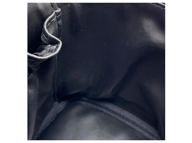 Borsa Vanity Chanel con marchio Coco e pelle di caviale, nera Nero - vista 10