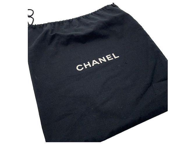 Borsa Vanity Chanel con marchio Coco e pelle di caviale, nera Nero - vista 12