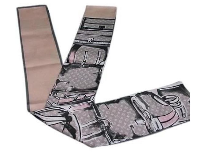 LOUIS VUITTON Foulard Bandeau Louis Vuitton Seta Multicolore Donna - Ansicht 3