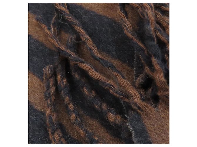 Sciarpa Striata in Cashmere/Wool Donna LOUIS VUITTON Nero - vista 5