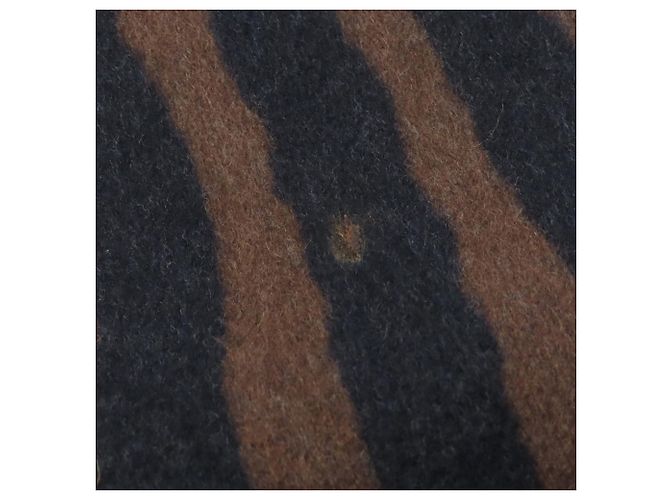 Sciarpa Striata in Cashmere/Wool Donna LOUIS VUITTON Nero - vista 7