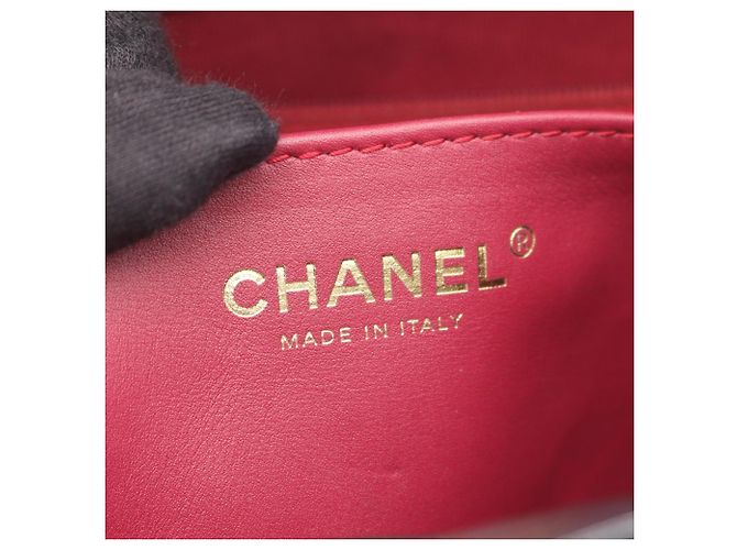 CHANEL Matelassé Tote Bag, Lammleder, Damen, Schwarz - Ansicht 4