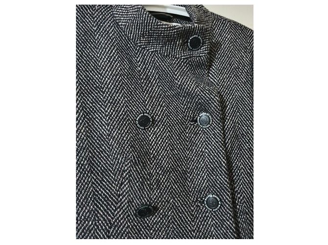 Abrigo By Malene Birger de lana y viscosa Multicolor - vista 3