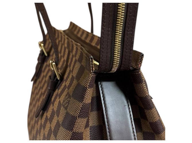 Borsa Tote Damier Chelsea Louis Vuitton Marrone Damier ebene - vista 13