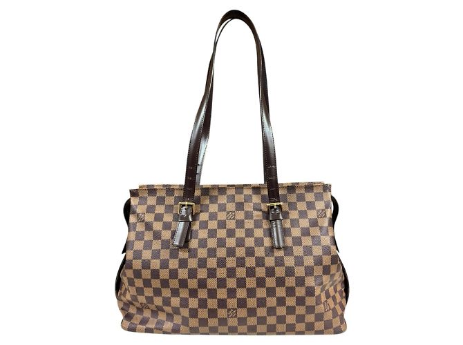 Borsa Tote Damier Chelsea Louis Vuitton Marrone Damier ebene - vista 3