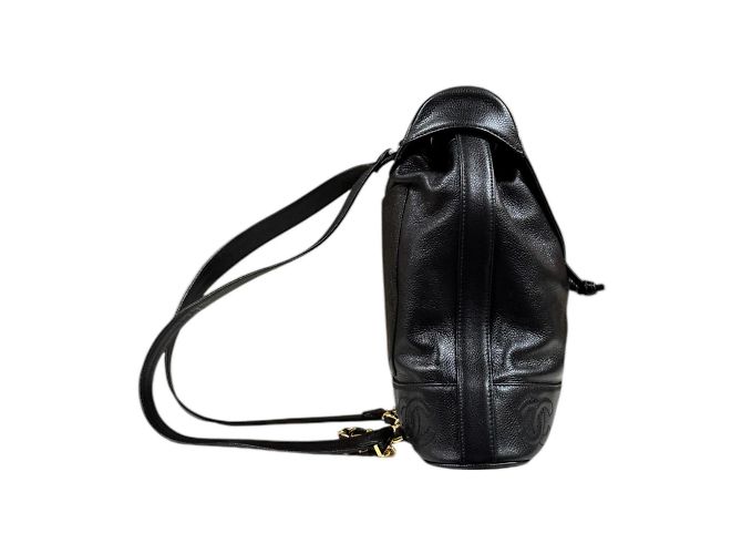 Timeless Chanel Triple Coco Rucksack Schwarz - Ansicht 5