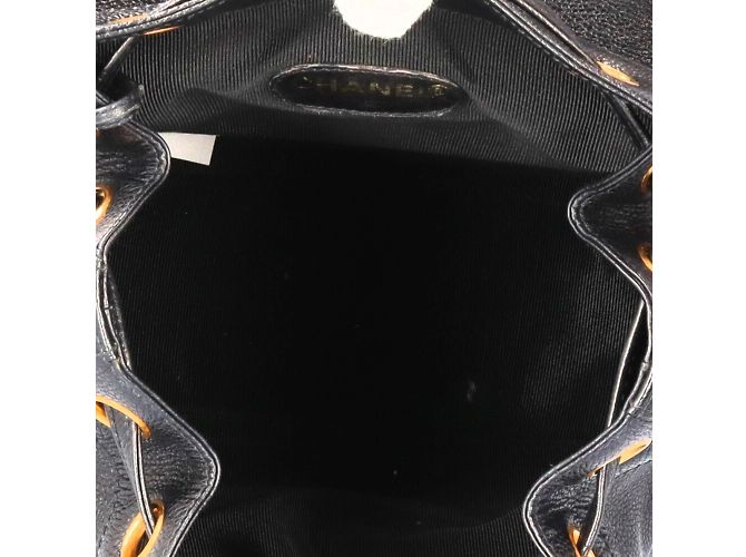 Timeless Chanel Triple Coco Rucksack Schwarz - Ansicht 7