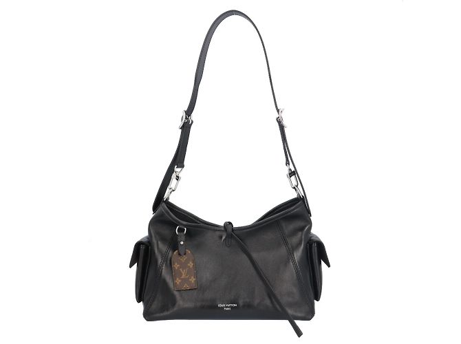 Borsa a Spalla Carryall Cargo Vibe PM Louis Vuitton Nero - vista 2