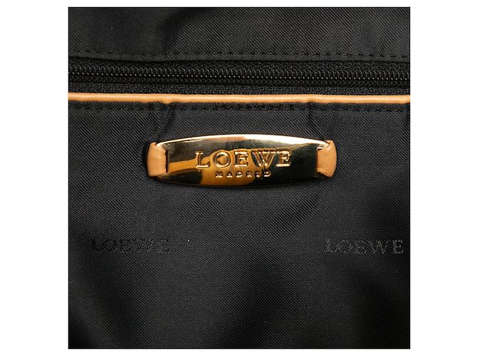 Borsa a mano in pelle gialla Anagram LOEWE Giallo - vista 5