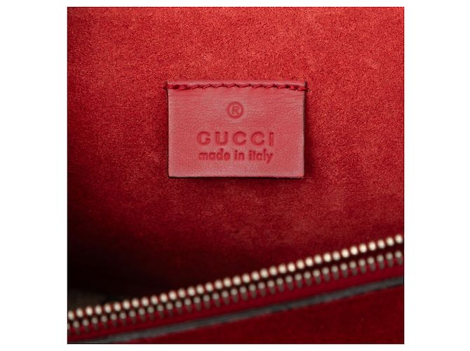 Borsa a Spalla Gucci Dionysus GG Supreme Media Marrone Beige - vista 5