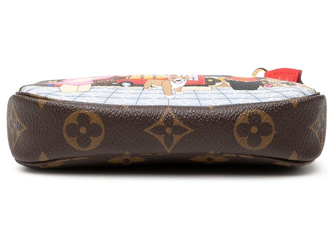 Mini Pochette Accessoires Vivienne Monogramma Marrone Louis Vuitton a Londra - vista 3