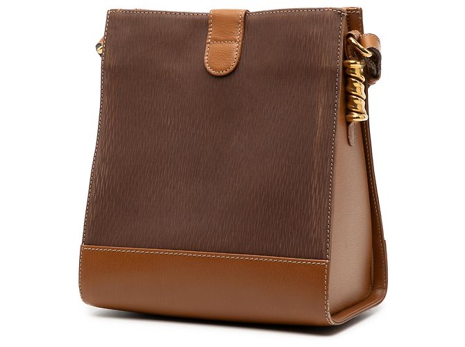 Borsa a Spalla Velasquez Twist in Pelle Marrone LOEWE - vista 2