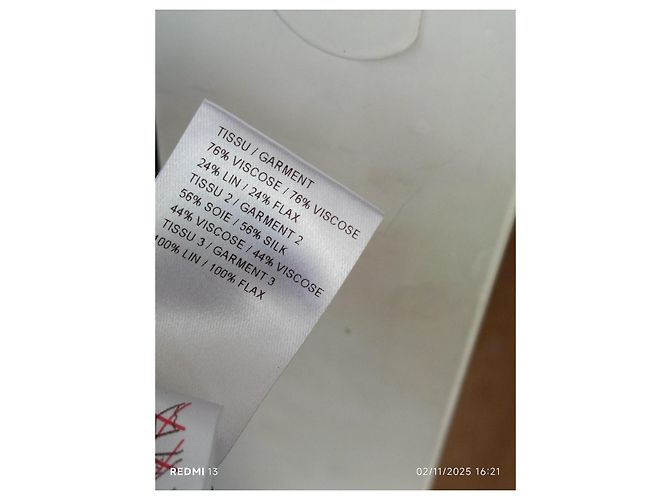 Abito Chloé Khaki in Seta e Lino Cachi - vista 12
