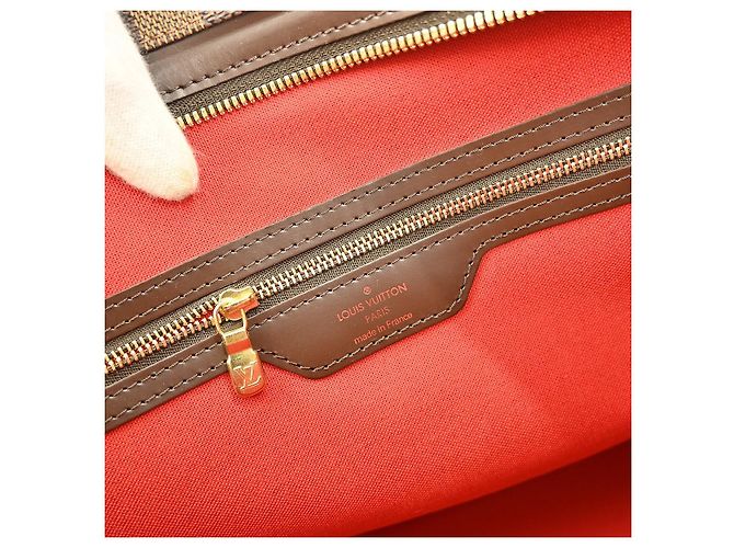 Borsa Chelsea Damier Louis Vuitton Marrone - vista 4