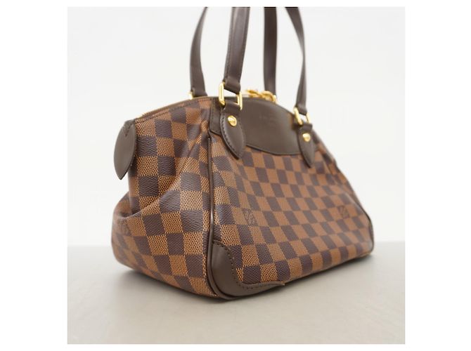 Borsa Louis Vuitton Damier Verona PM N41117 Ebano Damier ebene - vista 2