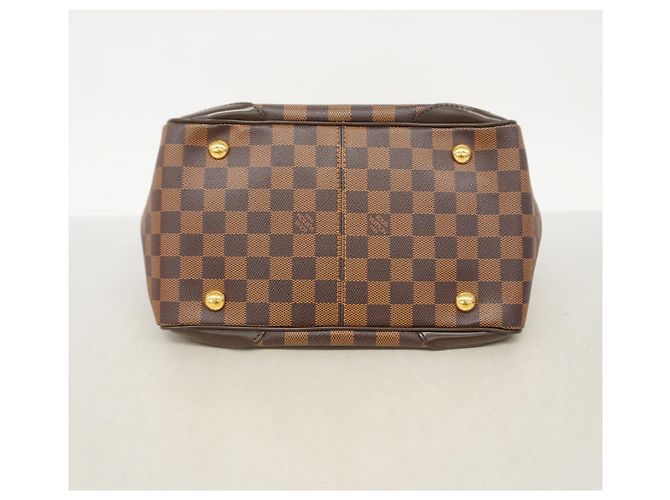 Borsa Louis Vuitton Damier Verona PM N41117 Ebano Damier ebene - vista 3