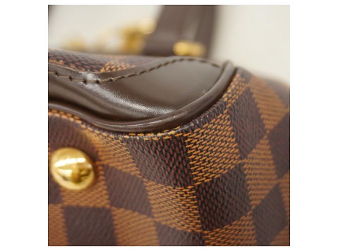 Borsa Louis Vuitton Damier Verona PM N41117 Ebano Damier ebene - vista 7