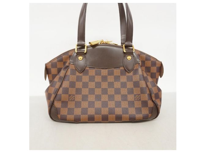 Borsa Louis Vuitton Damier Verona PM N41117 Ebano Damier ebene - vista 9