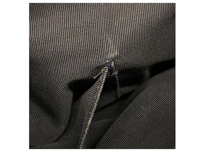 Borsa tote in denim blu Chanel Boy - vista 11