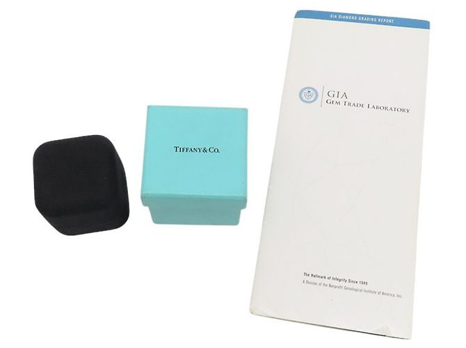 Platin-Ehering von Tiffany & Co. Silber - Ansicht 12