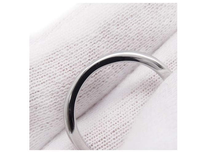 Platin-Ehering von Tiffany & Co. Silber - Ansicht 6