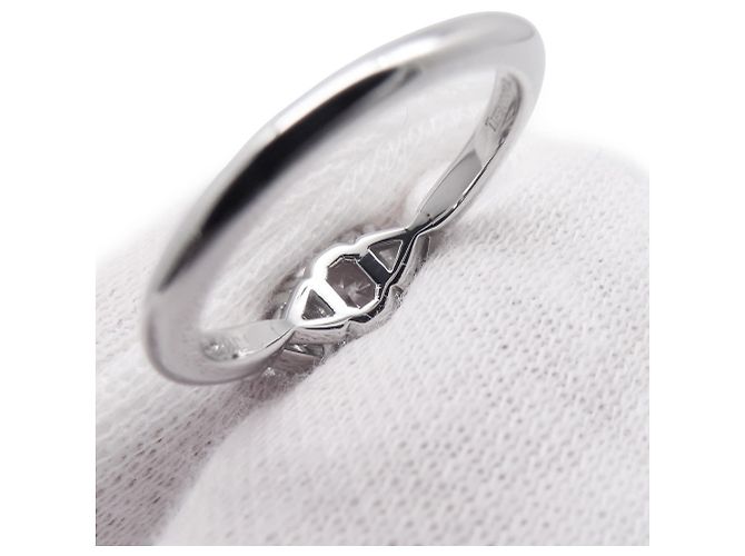Platin-Ehering von Tiffany & Co. Silber - Ansicht 7