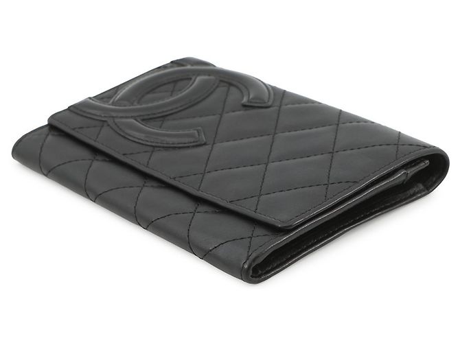 Billetera bi-fold Chanel Cambon Line Negro - vista 2