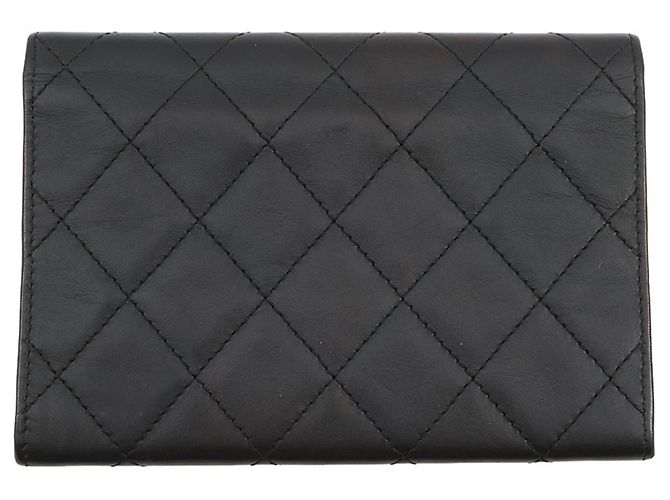 Billetera bi-fold Chanel Cambon Line Negro - vista 3