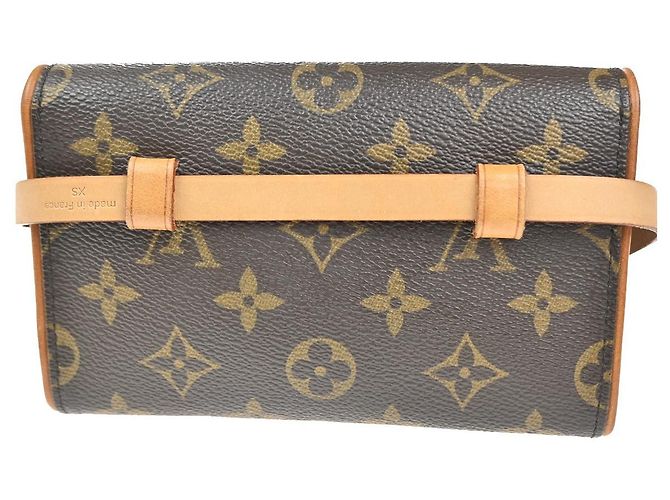 Marsupio Florentine Louis Vuitton in tela Monogram Marrone - vista 2