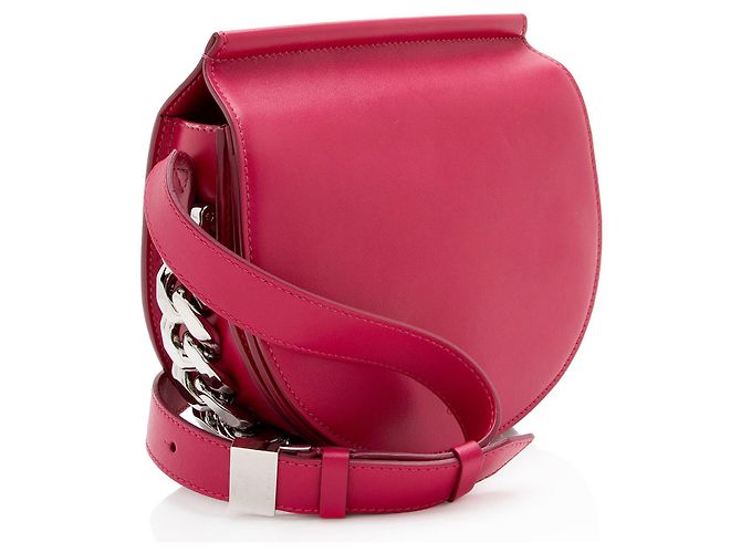 Mini bolsa Infinity de couro de bezerro Givenchy Rosa - vista 2