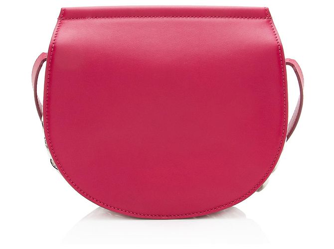 Mini bolsa Infinity de couro de bezerro Givenchy Rosa - vista 3
