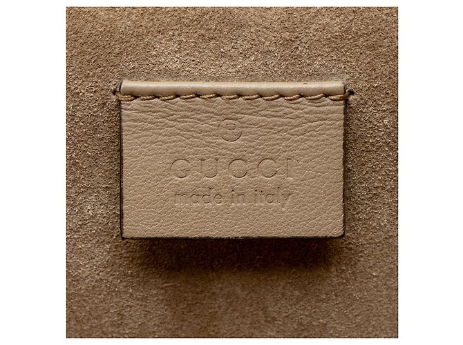 Borsa a Spalla Grande Dionysus GG Supreme di Gucci Marrone Beige - vista 8