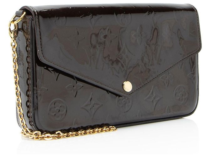 Felicie Pochette Monogram Vernis Louis Vuitton Rot - Ansicht 2