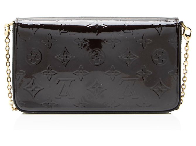 Felicie Pochette Monogram Vernis Louis Vuitton Rot - Ansicht 3