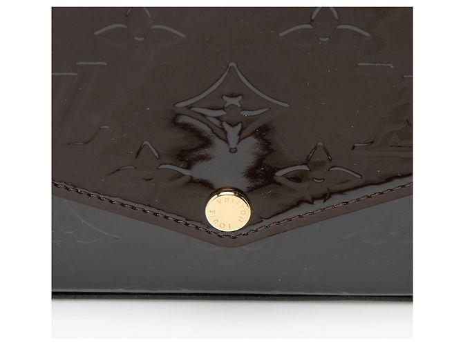 Felicie Pochette Monogram Vernis Louis Vuitton Rot - Ansicht 9