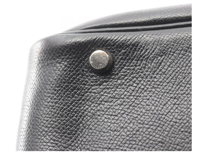 Borsa in pelle Hermès Plume 32 Nera Nero - vista 9
