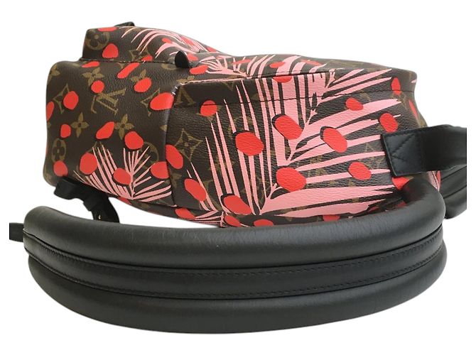 Zaino Palm Springs PM Monogram Jungle Dots di Louis Vuitton Marrone - vista 10